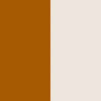 Rust brown stripes on ivory wallpaper
