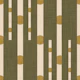 Mid Century Stripes Olive Mustard