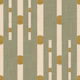 Mid Century Stripes Sage Mustard