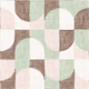 Bold Textured Hand Painted Shapes Delight