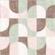 Bold Textured Hand Painted Shapes Delight Big