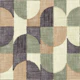 Tiled Textured Hand Painted Shapes Calm