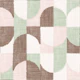 Tiled Textured Hand Painted Shapes Delight