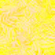 Bright yellow palm leaves