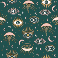 Evil Eyes Pattern tapete
