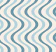 Retro Wave Stripes - Textured Calm Blue