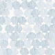 blue boho sea shells
