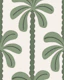 Retro Palm Stripes - Sage Green