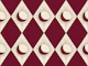 Celestial Harlequin Diamond Check- Burgundy