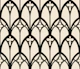 Gothic Heritage Arches- Antique White Black