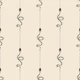 Gothic Snake Bones Stripes- Antique White
