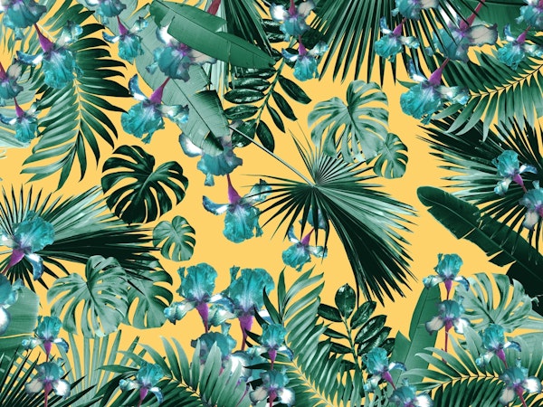 Jungle Leaves Flower Oasis 2