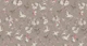 Vintage japanese birds and blossom - beige