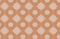 Boho marrakech mandala - terracotta papier peint