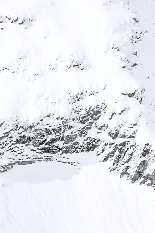 Snowy Alps mountains