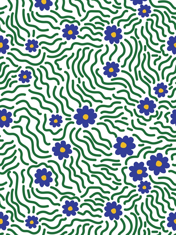 Wavy Daisies - Brights