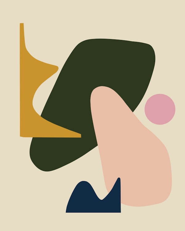 Modern Muted Shapes