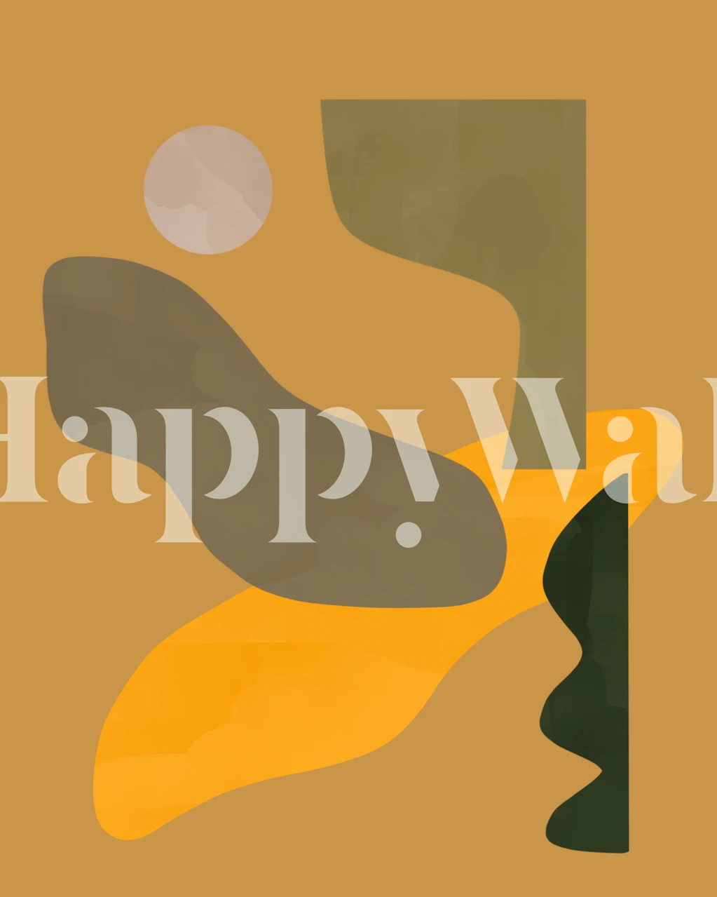 Muted Shapes in Yellow u sobi