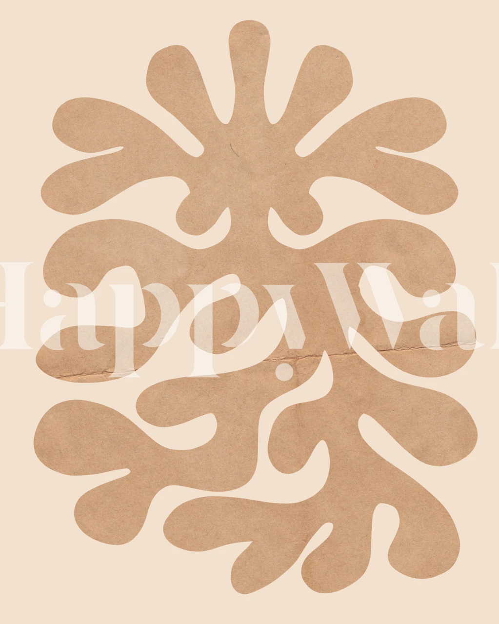 Paper Tree tapet i et stilfuldt rum