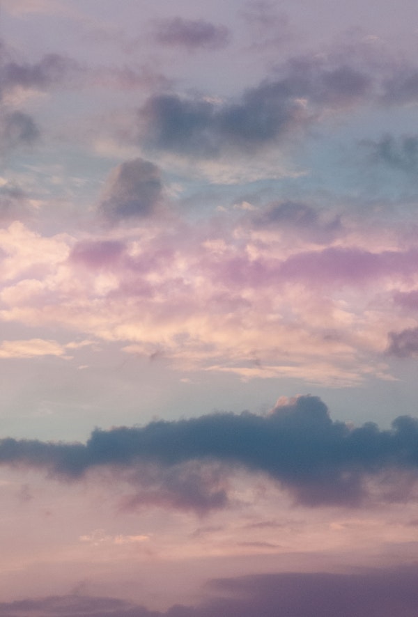 Purple Blue Clouds 1