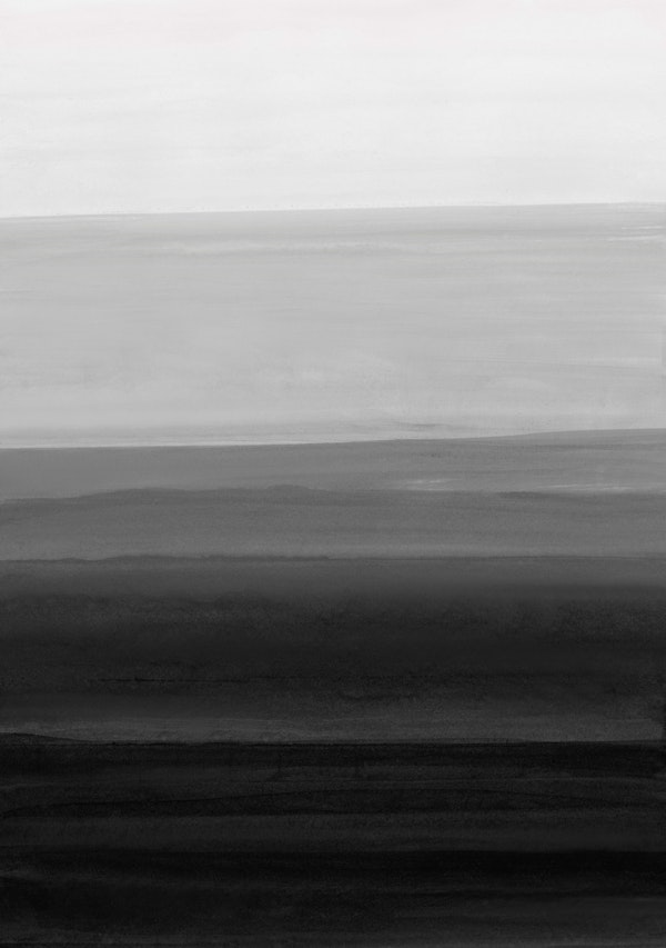 Touching Black Watercolor 4