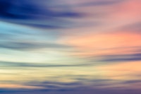 Blurred sunset sky behang