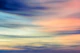 Blurred sunset sky