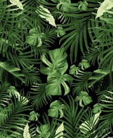 Jungle Night Leaves 5 tapete