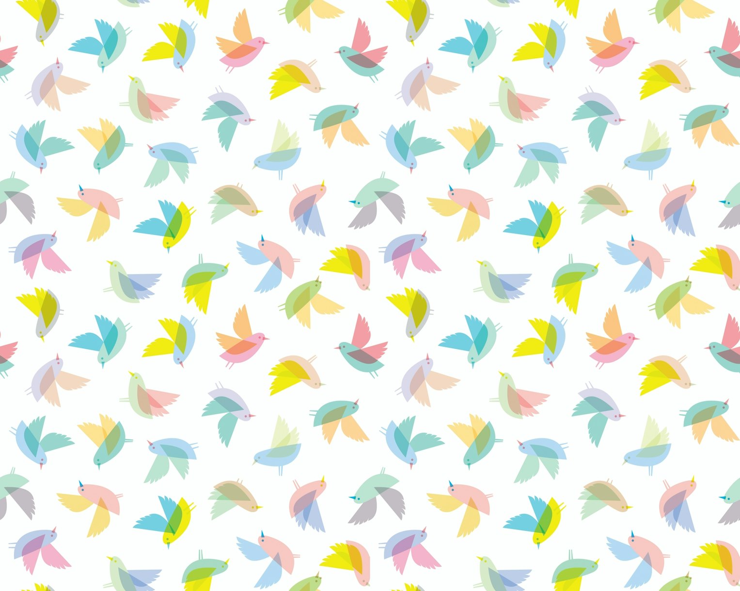 Birds Pattern Wallpaper - Buy Now | Happywall