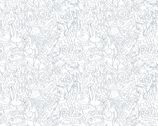 Lines and friends Pattern