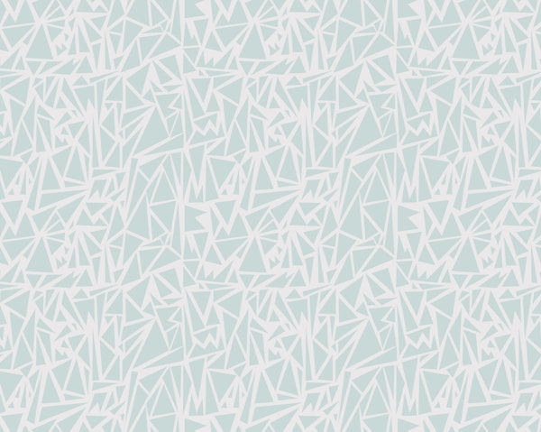 Blue Triangle Pattern