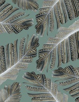 Boho Banana Leaves Glam 1 ταπετσαρία