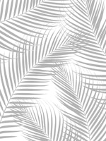 Palm Leaves Gray Cali Vibes 1 papiers peint