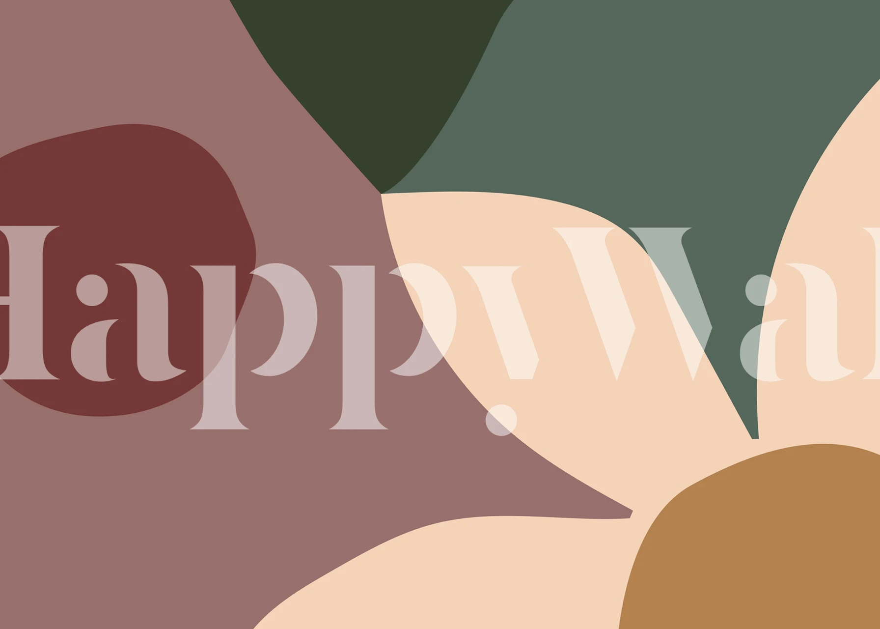 Springtime in Ireland wallpaper design