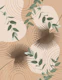 Warm Beige Abstract Shapes 1