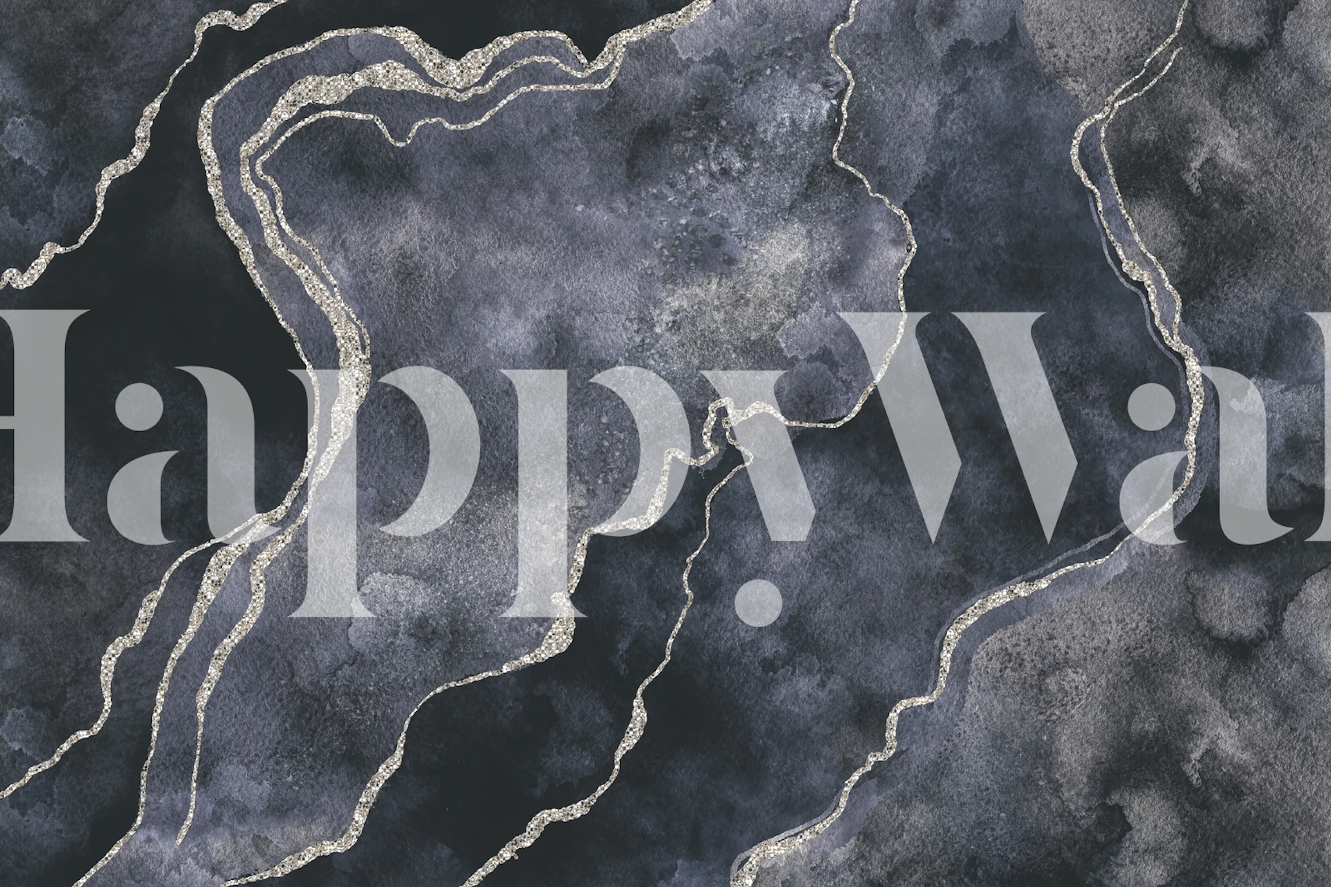 Elegant Grey Marble wallpaper in a room