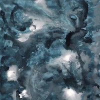 Blue Ink Galaxy Nebula 1 tapete