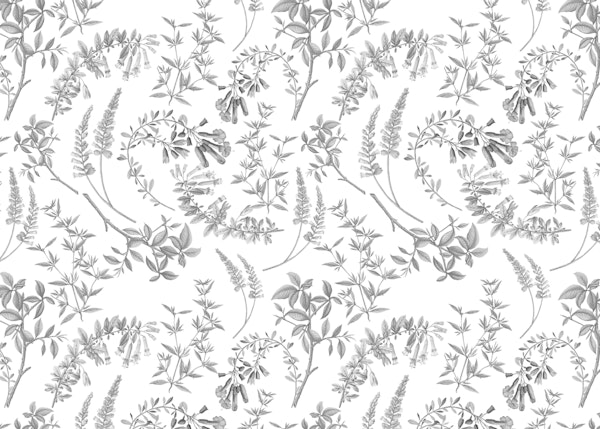 Antique Leaves Herbs Garden