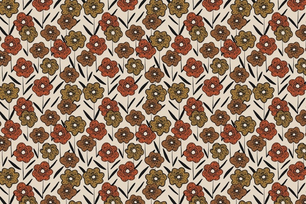 Seamless Floral Bloom