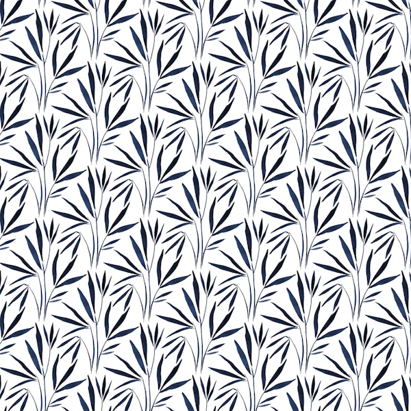 Blue Ink Bamboo
