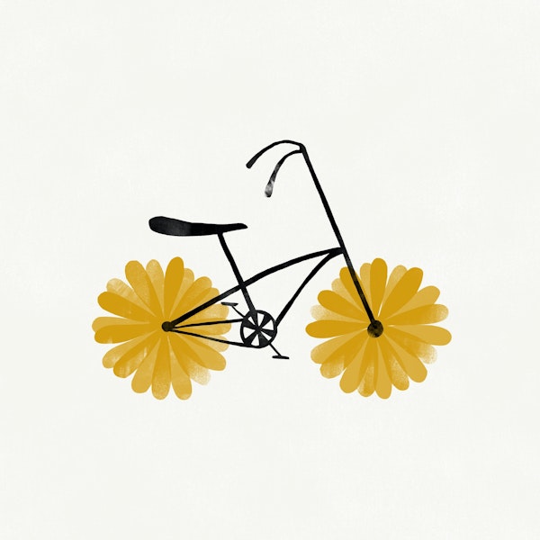 Flower Powered Bike