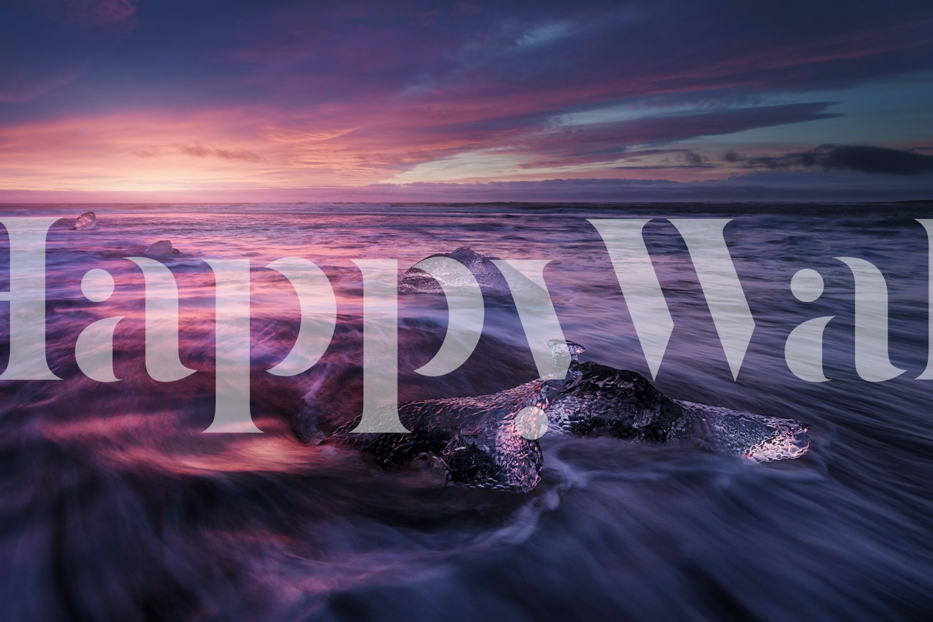 Papel de parede Colorsárlón 2 apresentado em um quarto