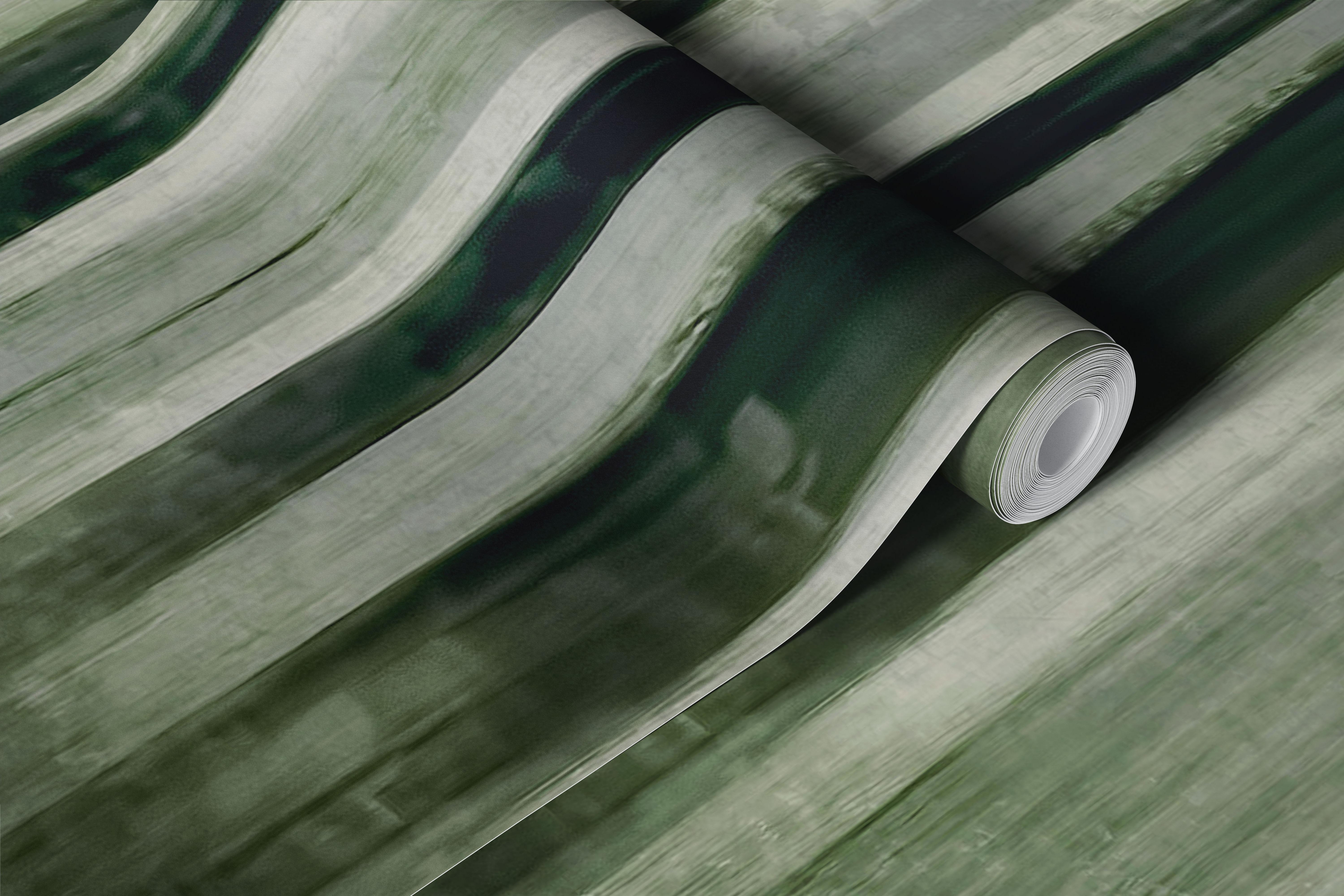 Trees in motion wallpaper in a room