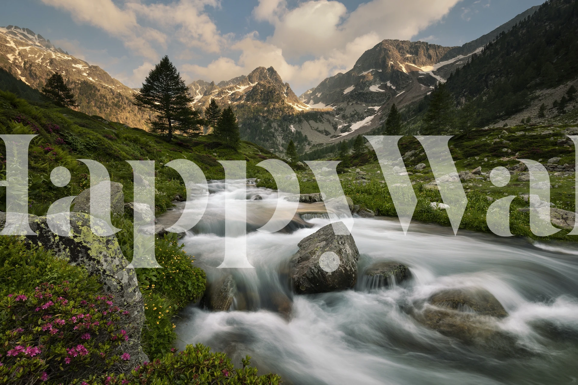 Tapeta Maritime Alps Park v pokoji