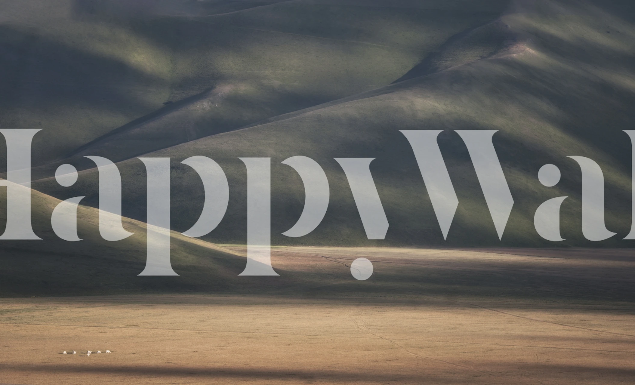 Murale Tranquil ispirato alla natura Bucolic Landscape