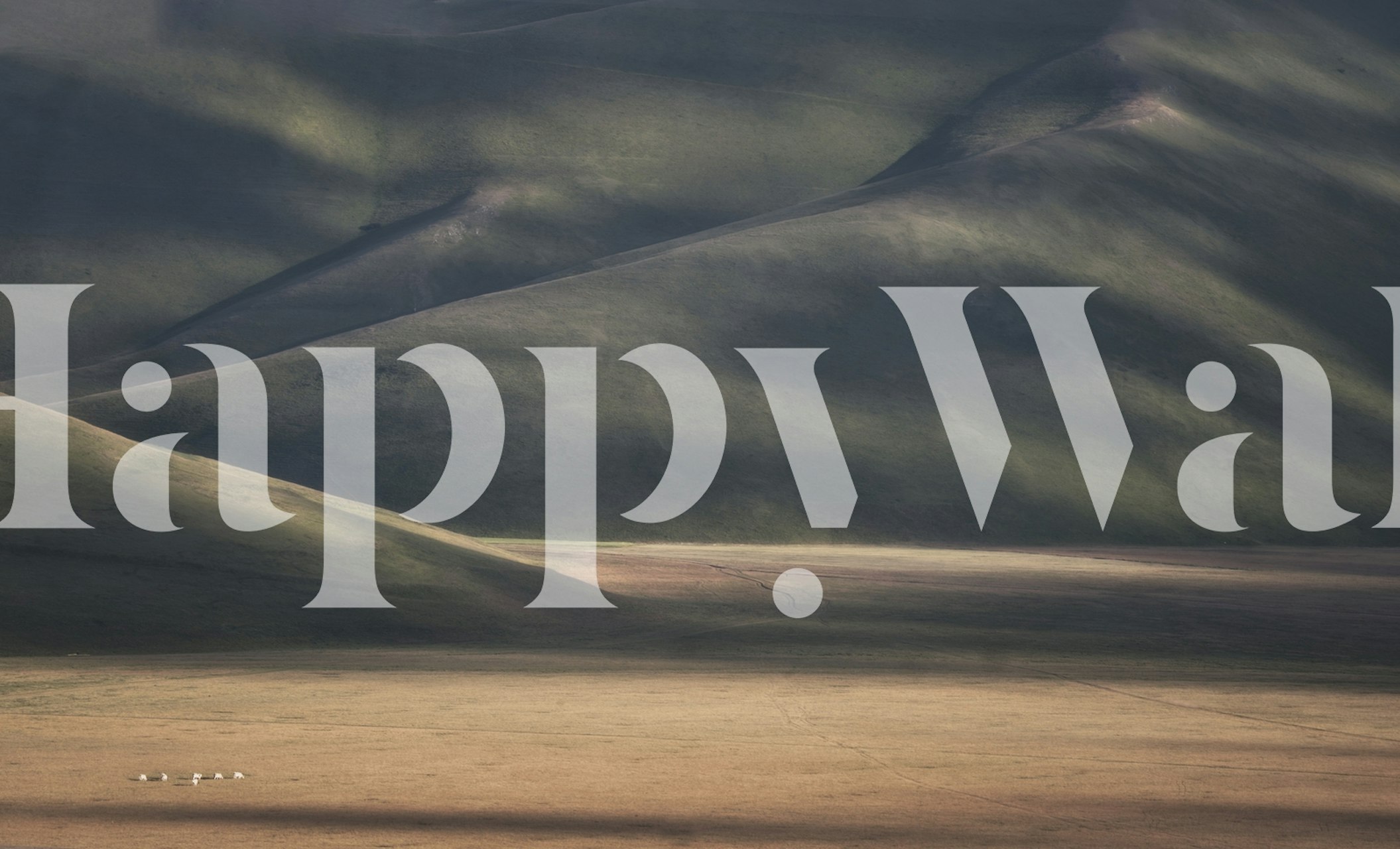 Tranquil door de natuur geïnspireerde Bucolic Landscape muurdecoratie