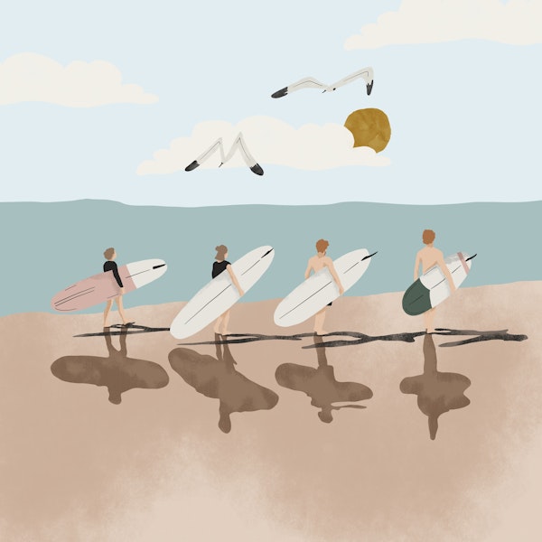 Enjoy sun beach and surf