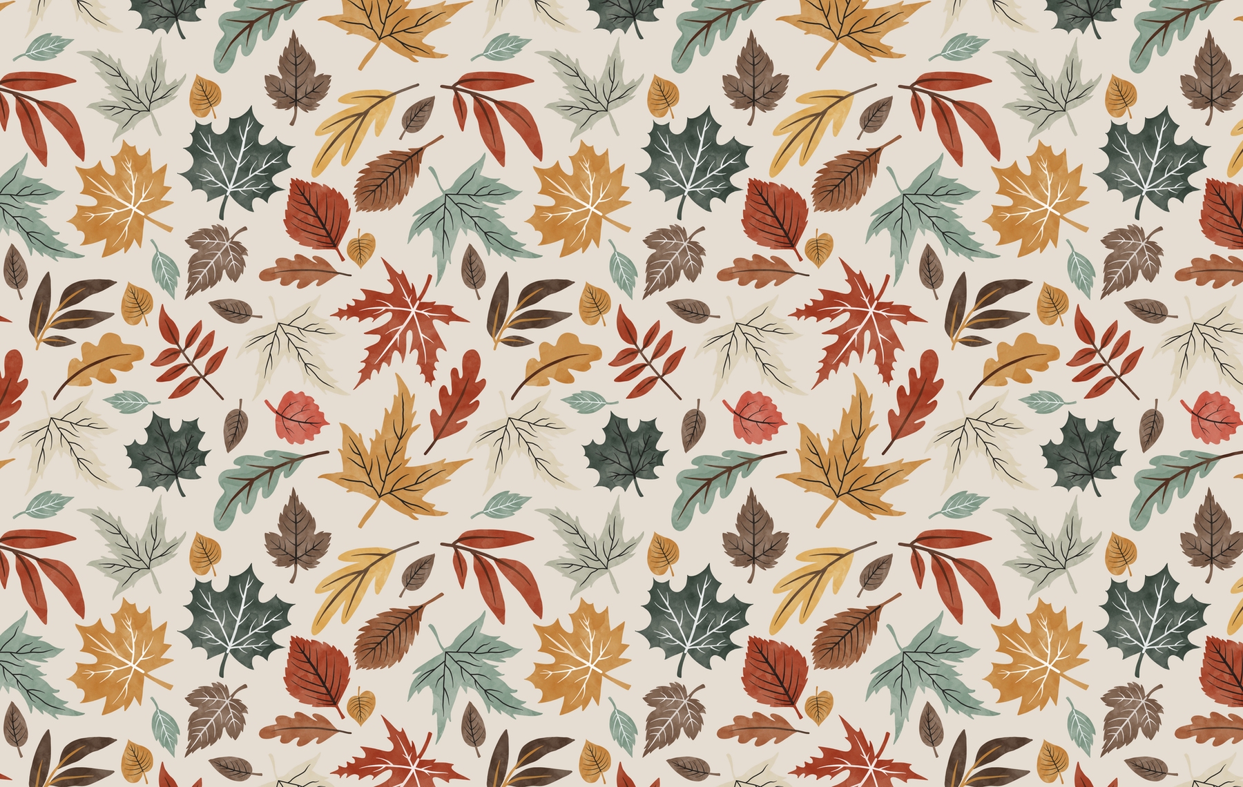 Buy Autumn leaves fall II wallpaper - Free shipping