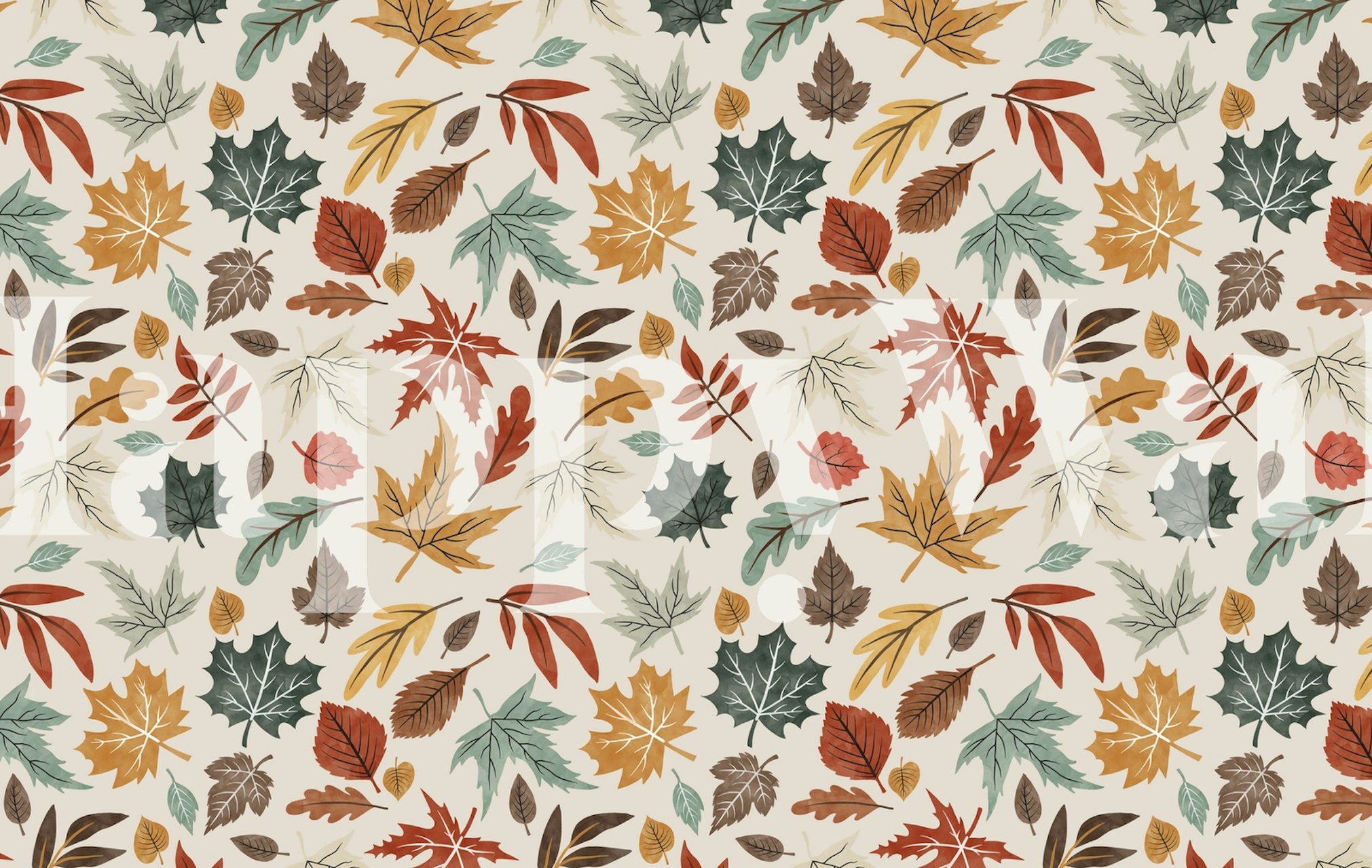 Autumn leaves fall II w ustawieniu pokoju