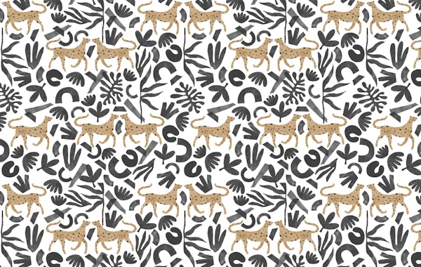 Leopards in modern nature